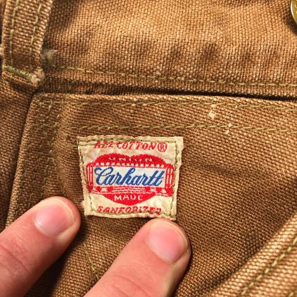 [いむりゃ]60年代 Carhartt「デカCタグ」ヴィンテージデニム 60年代 Carhartt「デカCタグ」ヴィンテージデニム